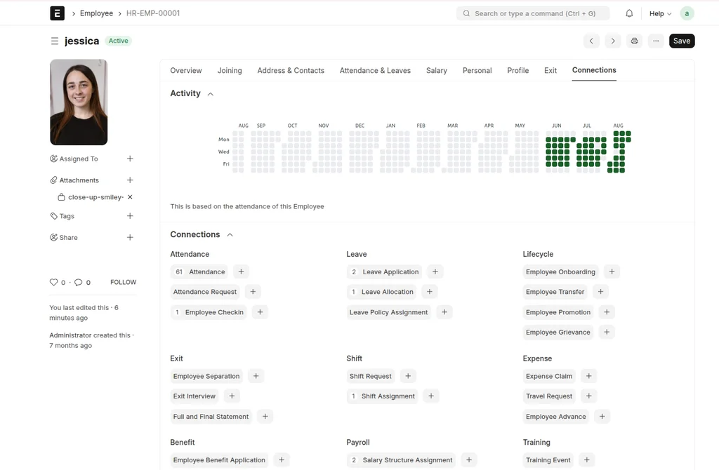 Employee Profile
